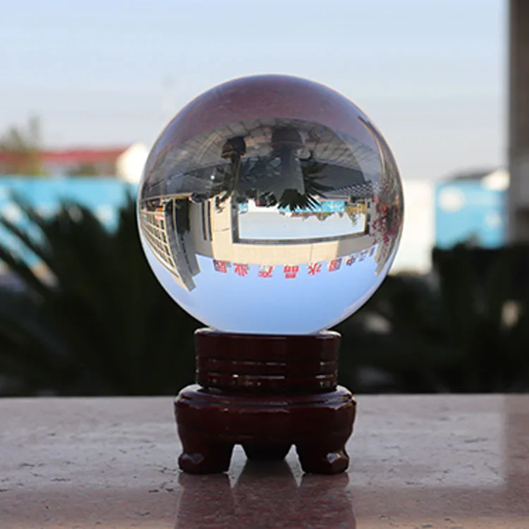 Crystal ball pendant transparent color ball transfer dream glass solid ball