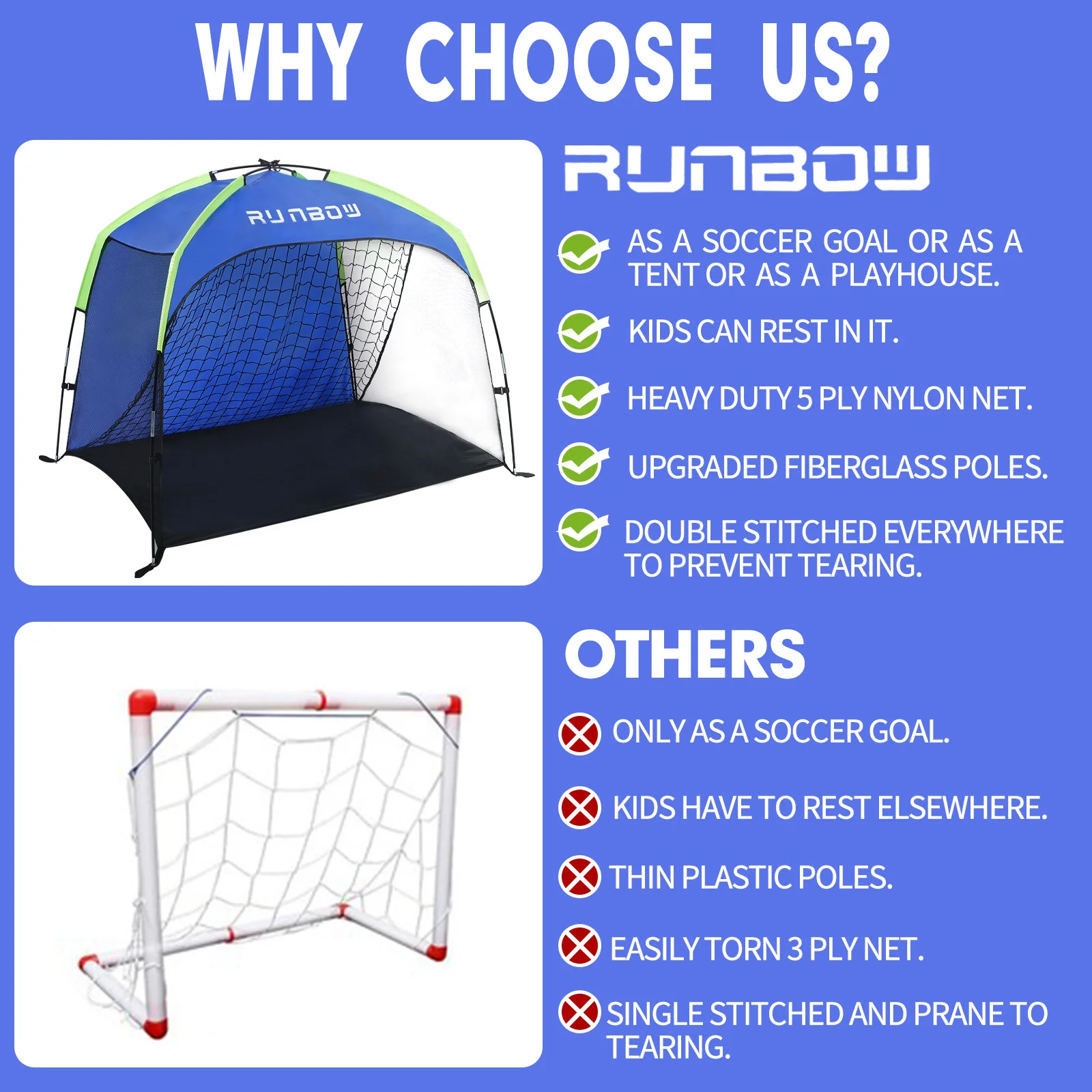 Soccer Goals Target Mini Pop Up Folding Portable Football Soccer Goals For Kids Training kid paly tent