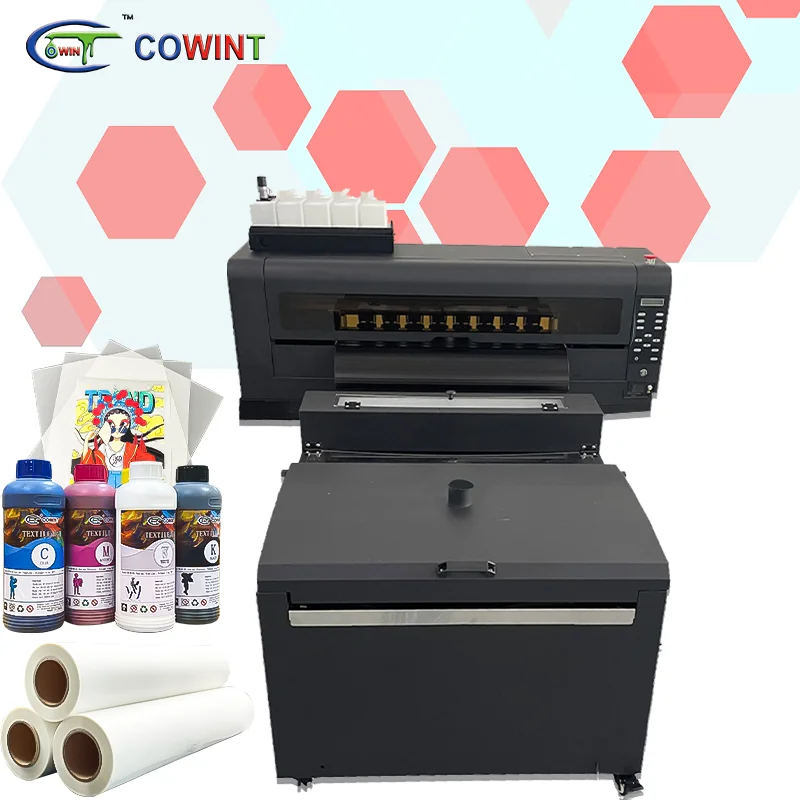 Cowint high quality sports shirt 60cm dtf tee shirt printer machine with xp600
