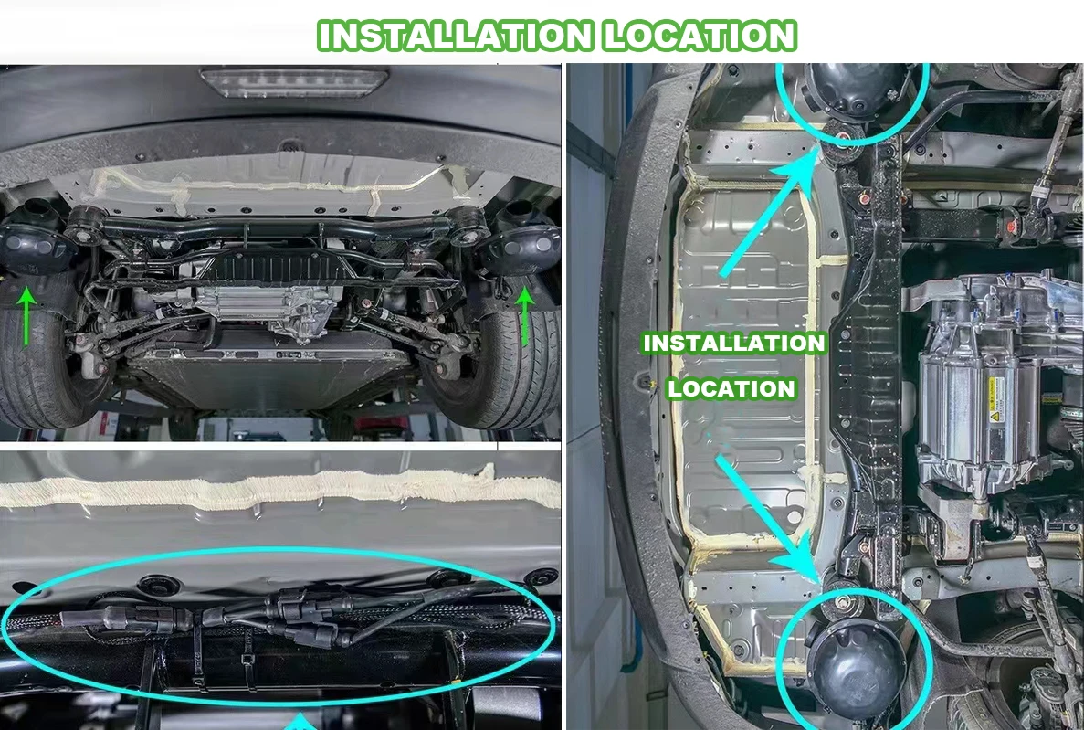 CREEASE Universal Car Electronic Exhaust Active Sound Booster Kit Exhaust System Sound Control Soundbooster Sport for Tesla
