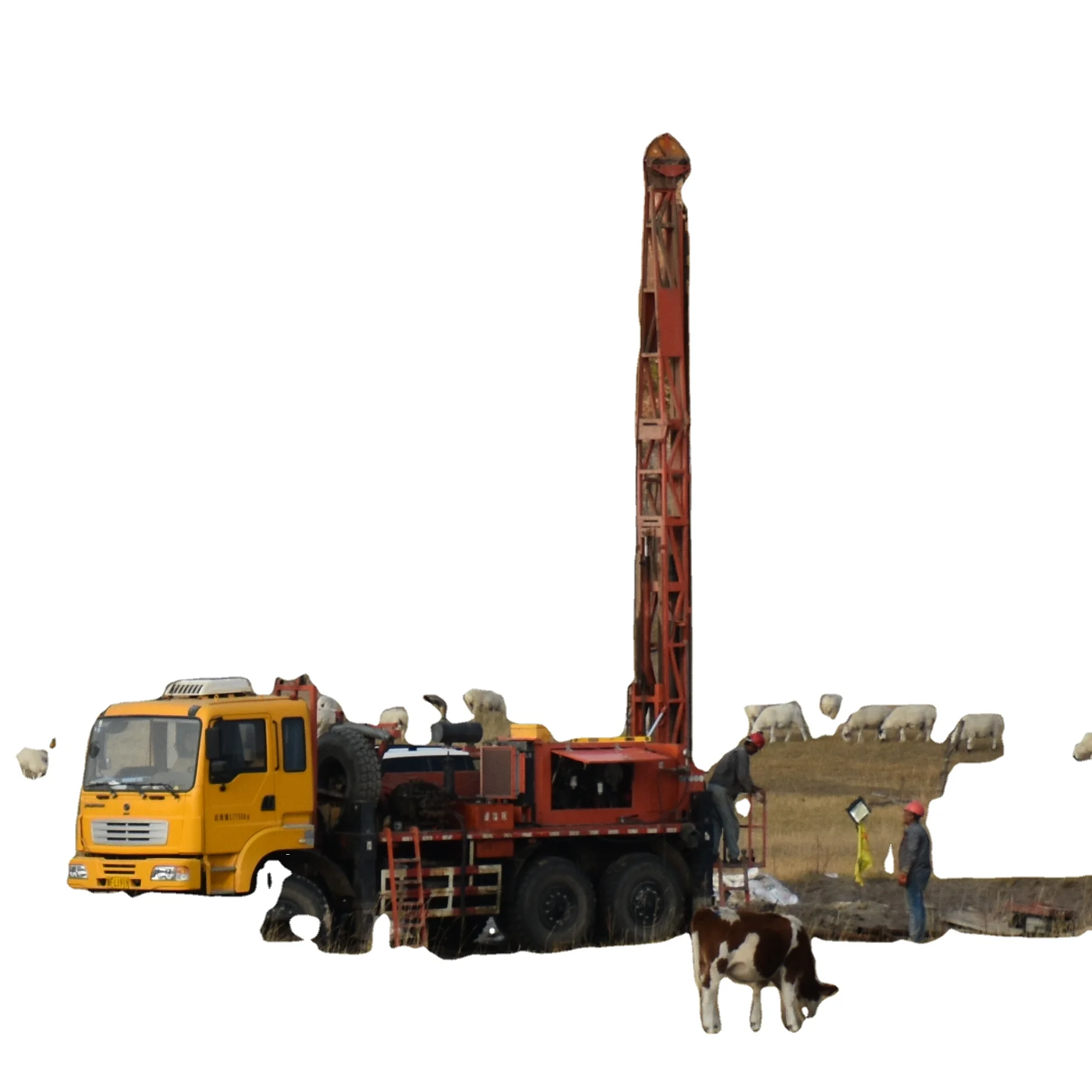 1000 Meters Truck-mounted Full Hydraulic Drilling Rig