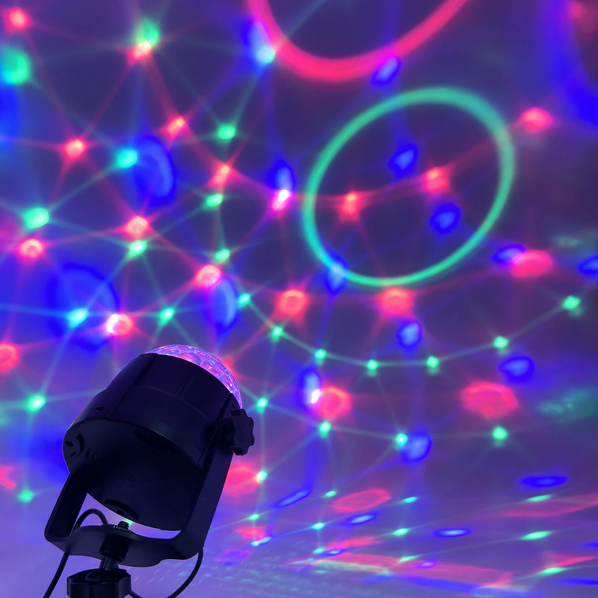 DJ Party Disco Ball Stage Light Party Sound Control Hanging Disco Home Bar KTV Luminous Lights