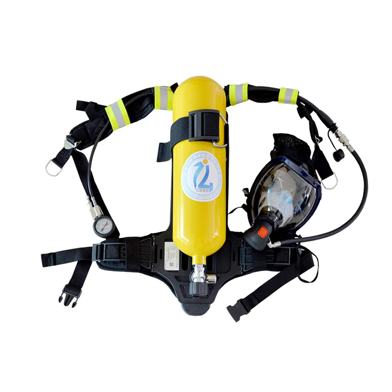 Рекламный 6L SCBA высокого давления 30 мПа стальной газовый баллон для морского/пожаротушения