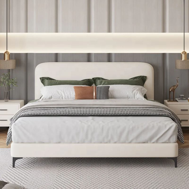 Sofa single round bed of kids bedroom with storage