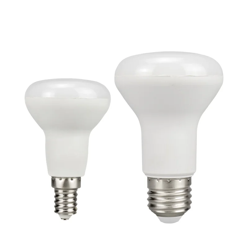 Wholesale R50 SMD E17 E14 E12 Birne R50 R63 R80 RP Lamp Led Reflector E27 Long Neck Mushroom Light Bulb