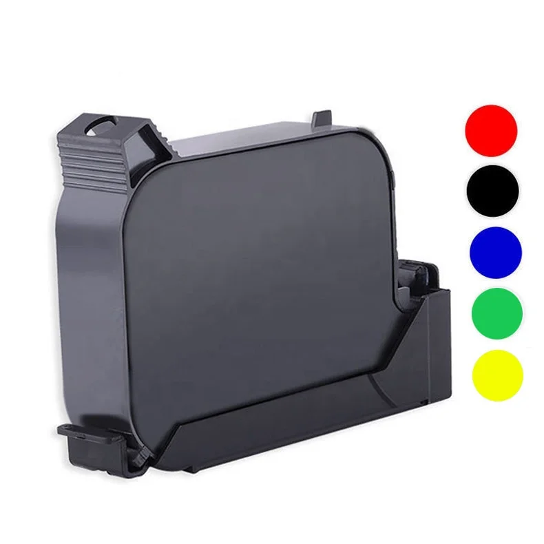 Чернильный картридж для ручного струйного принтера 12,7 мм-25,4 мм принтер Дата Код Печатная Машина