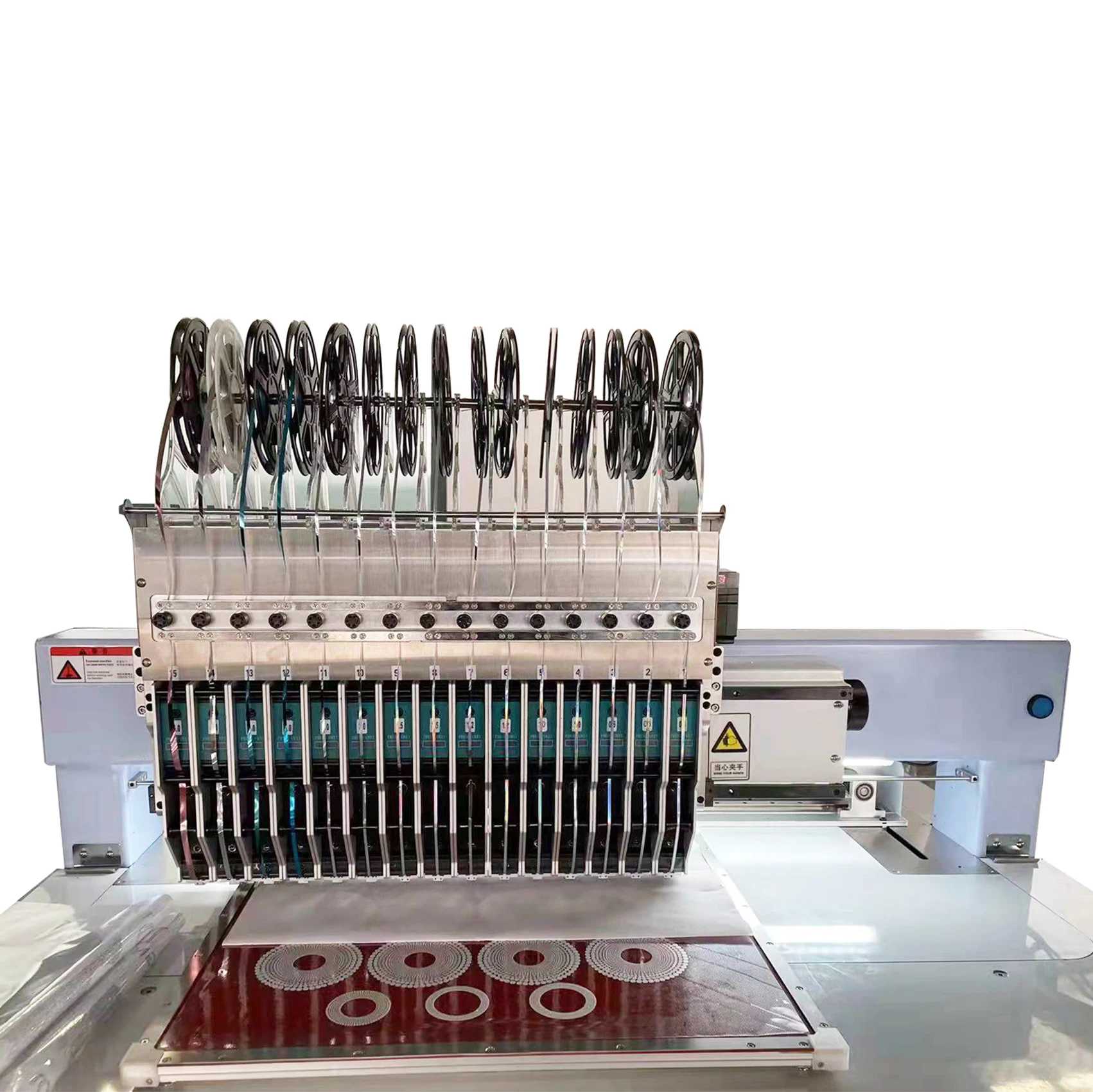 SHENYUE hot fixed sequin machine punching automatic for heat press design