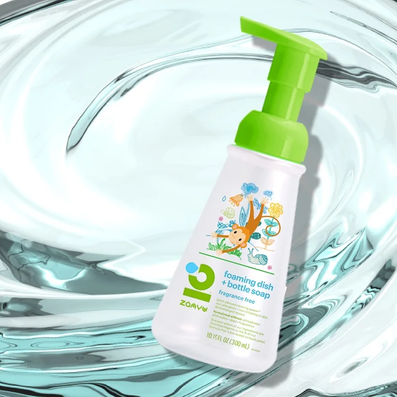 OEM Wholesale Dish Washing Liquid Dish Soap Fragrance Free Foaming Dish Bottle Soap Liquid