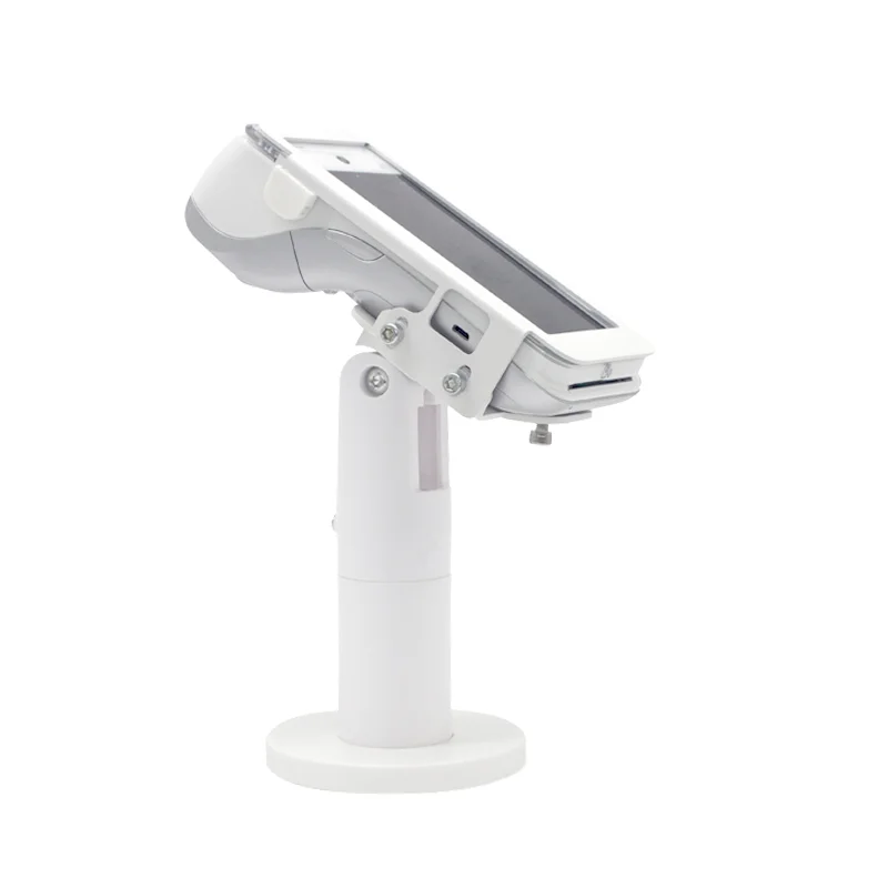Desktop anti-theft metal POS terminal stand POS swivel credit card machine stand for A920/A920Pro
