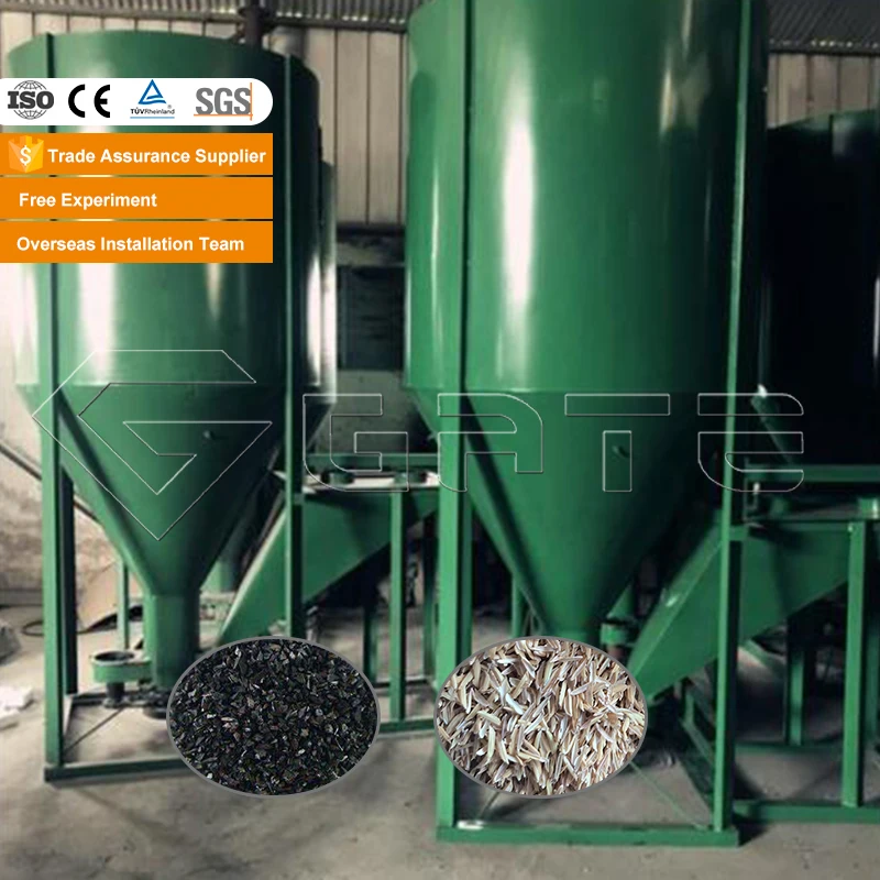 Stable Feeding Mixer Multifunctional Feed Straw Crusher For Cattle Maize Grain Crushing Machine