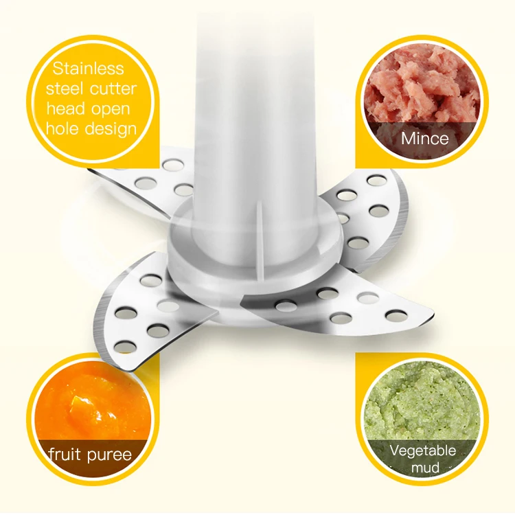 New hot high quality smart baby food mixer blander product price moderate multifunction baby food mixer