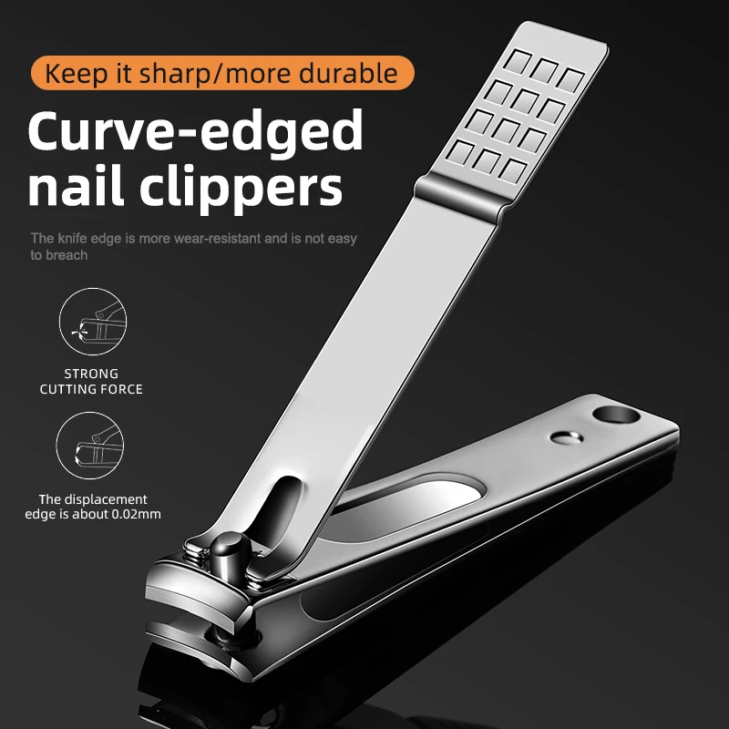 Finger Nail Clippers Cutter 17 PCS Durable Portable Silver Stainless Steel Washable Manicure Toenail Manicure Kit Set