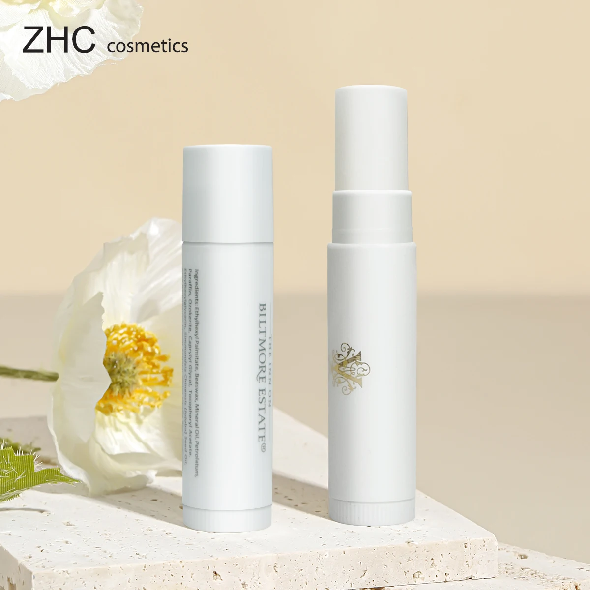 CCLB0042 Lip Care Bee Wax Luxury Private Label Repair Vitamin E Lip Balm Moisturizing Lip Balm Lipstick Waterproof Stick Female