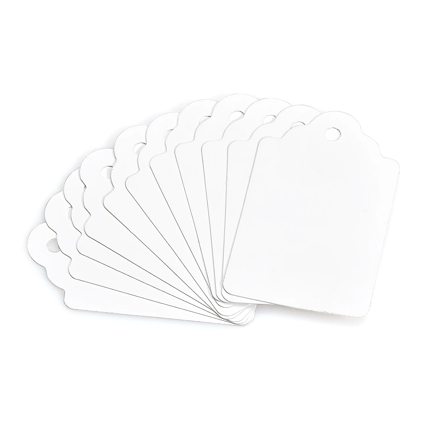 Custom Design Clothing handbag Paper Jewelry Hang smooth ropeless Price Tag