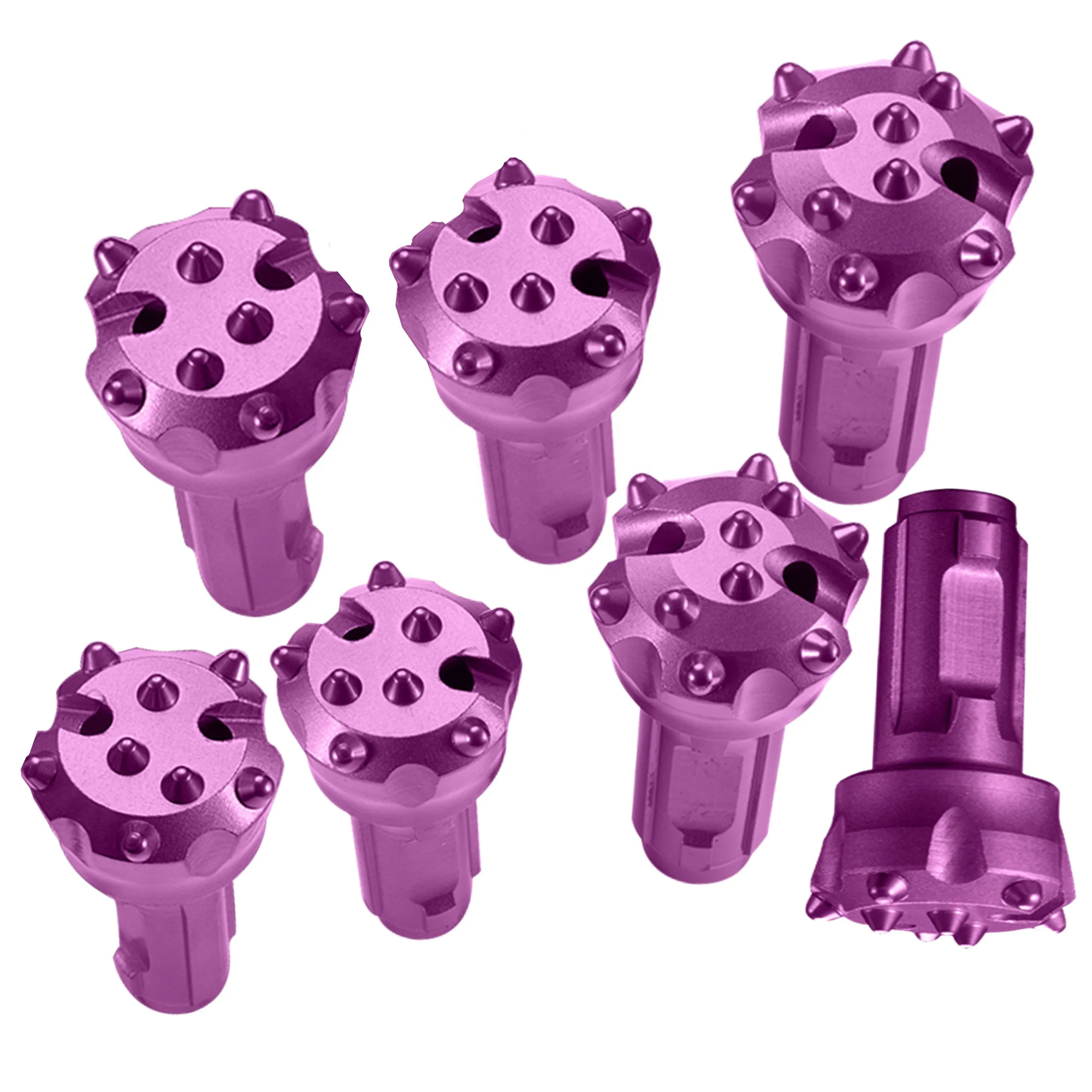 CIR70 CIR90 DTH Hammer Bit Mining Button Bit  Low Air Pressure DTH Drilling Bit