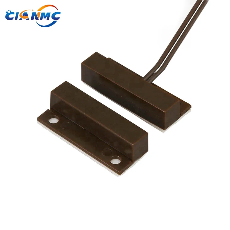 Surface Mount Wired NO/NC Magnetic Contact Switch For Elevator Door Window Security Alarm System