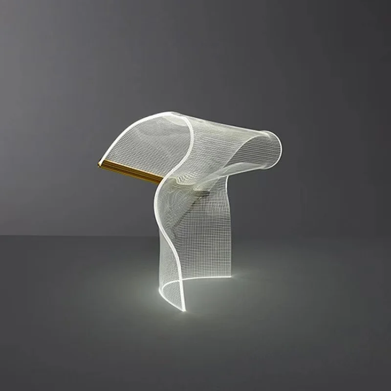 Modern Table Lamp Home Decorative Table Light Bedside Led Desk Lamp With Acrylic