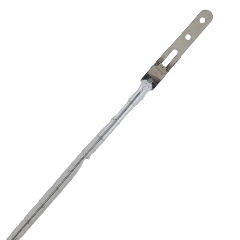 clear short wave halogen 13195 x base infrared heating lamps