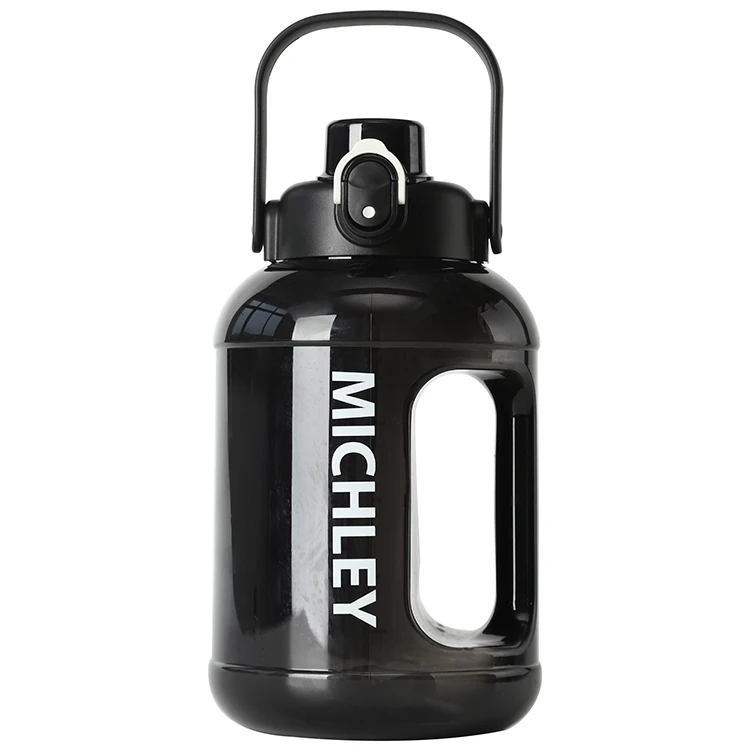 MICHLEY Tritan Plastic Sport Gym Bpa Free Flip Top Cover Drink  Sport Water Bottle