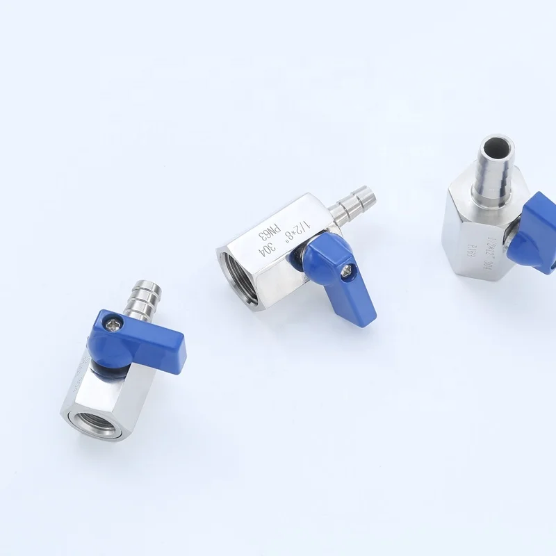 With High Precision Internal Thread Stainless Steel Ball Valve For Industrial Equipment