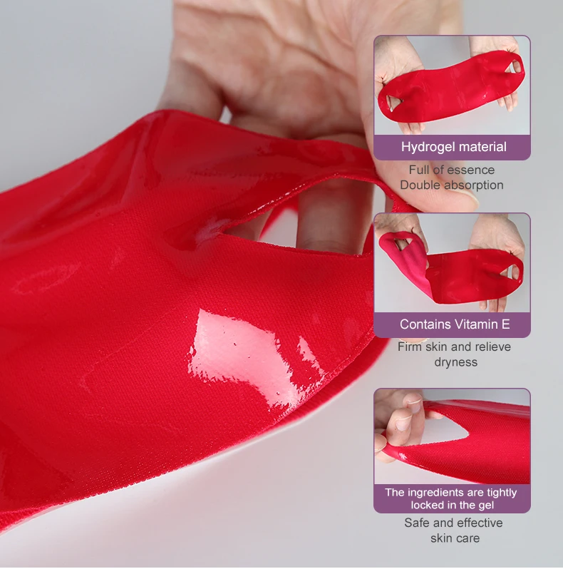 Private Label V Line Shape Face Lifting Mask Tightening Firming Repair Double Chin Reducer Chin Up Patch Lifting Mask