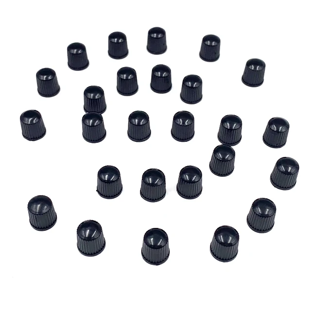 Universal Plastic Farm Tractor Car Tubeless Short 43mm Rubber Nipple With Dust Tyre Wheel Micro Machining Bike Tire Cap Valves