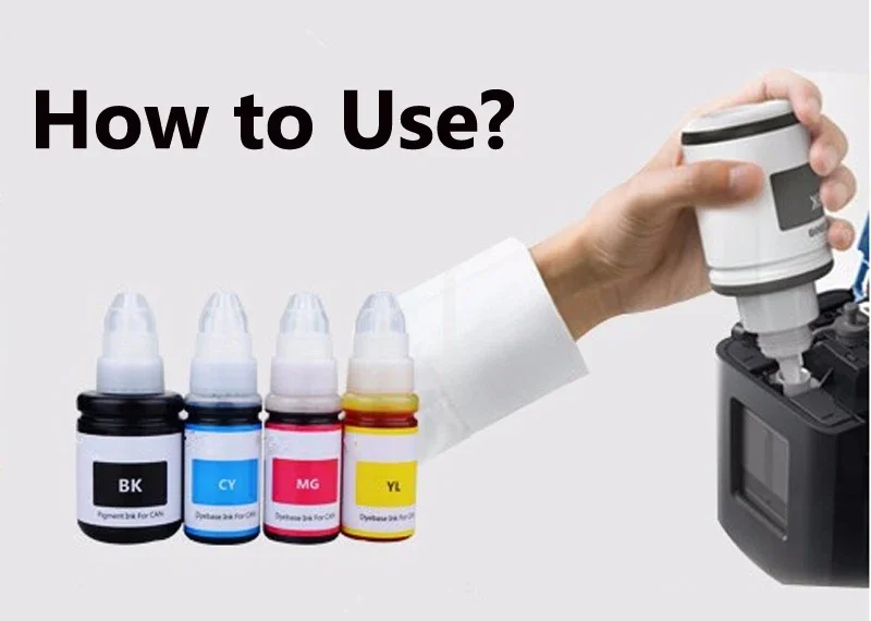 High quality vivid uv dye ink for Canon G series printer GI-890/790/690/590/490/390/290/190