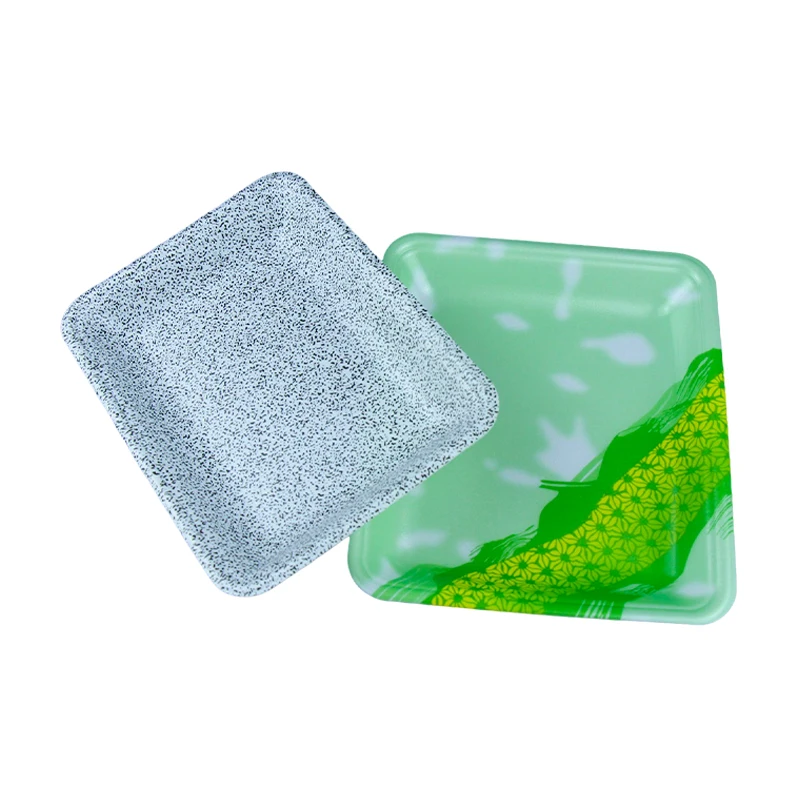 Wholesale Disposable Square Plastic Foam Tray Can Hold Seafood And Meat