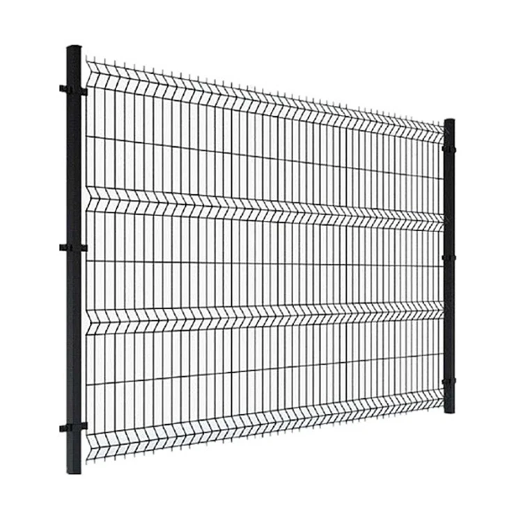 Metal industrial safety fence panels for barrier fence