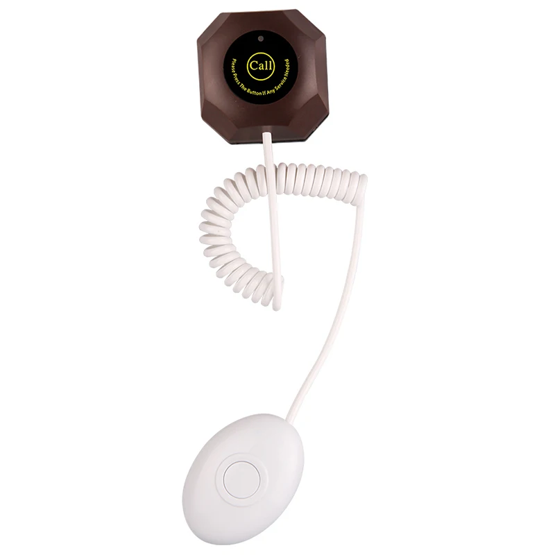 Wireless hospital nurse call botton with handle cord