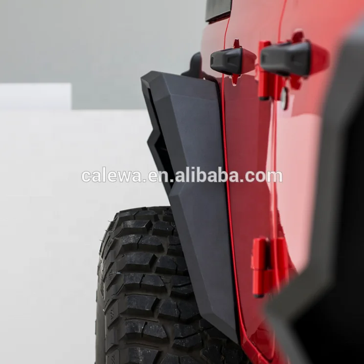
2018 2019 Aluminum Fender Flare for Jeep Wrangler JL Accessories 