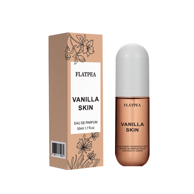 Custom Label Unisex 50ml Sweet Fruity Gourmand Summer Essential Parfum Fragrance Vanilla Pheromone Perfume Oil Spray