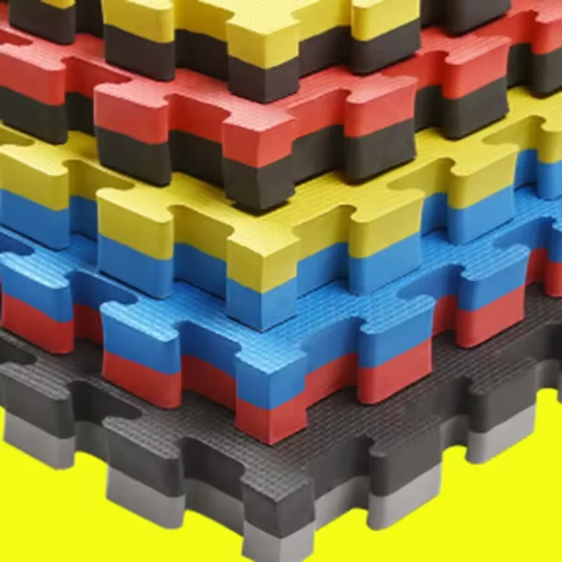 China Manufacturer Puzzle Sport Mat Judo Taekwondo Interlocking Tatami Mat Gym Foam Floor Mats For Taekwondo