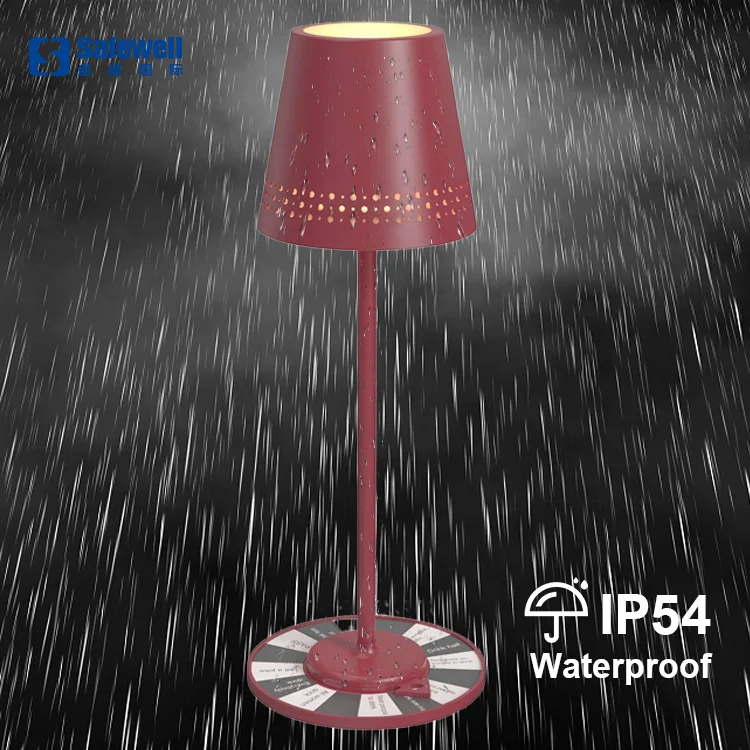 Hollow Lampshade Drinking Game Roulette Table Lamp RGB Rechargeable Battery Bar Light Gambling Wheel Base