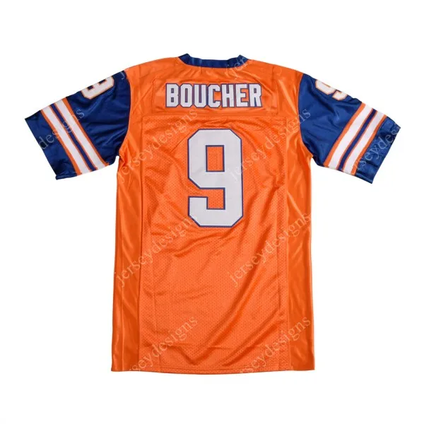 Оптовая продажа мужские Waterboy #9 Бобби Буше Адам Сэндлер грязевые собаки фильм футбол игроков клуба «Витаутас» оранжевого