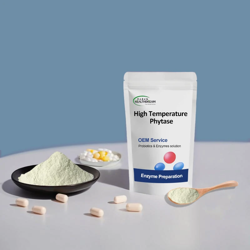 Feed Grade High-Temperature Resistant Phytase Enzyme Powder Supplement 10,000 U/g Low Price