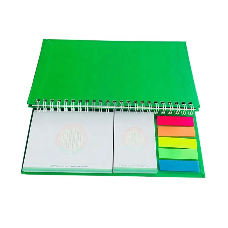 Promotion New Design 2021 Desk Calendar With Colorful Post Sticker Notes