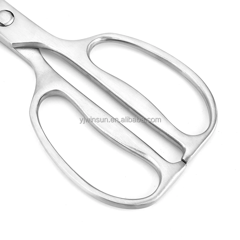 Multifunctional good quality whole stainless steel bone scissors demountable easy clean kitchen shears