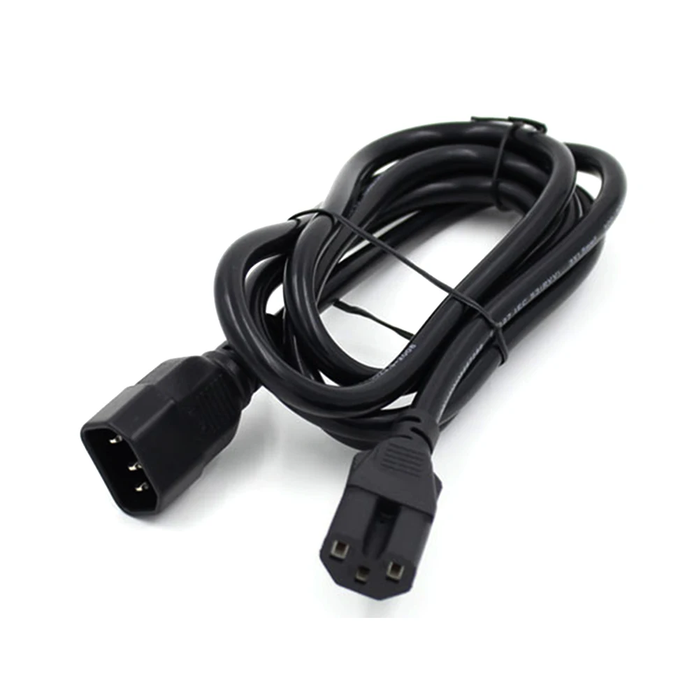 Power cable assembly C14 c15 connector IEC C14 plug-in socket IEC c15 power extension cord