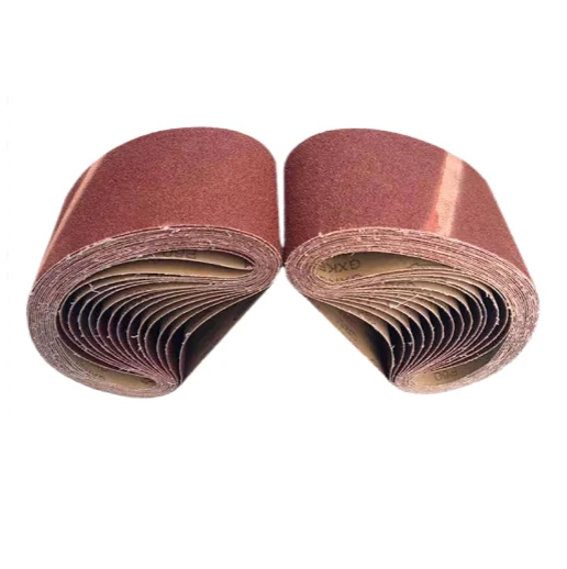 High efficiency Alumina Oxide material Soft cloth Sand Belt abrasive sandpaper belt for grinding and polishing