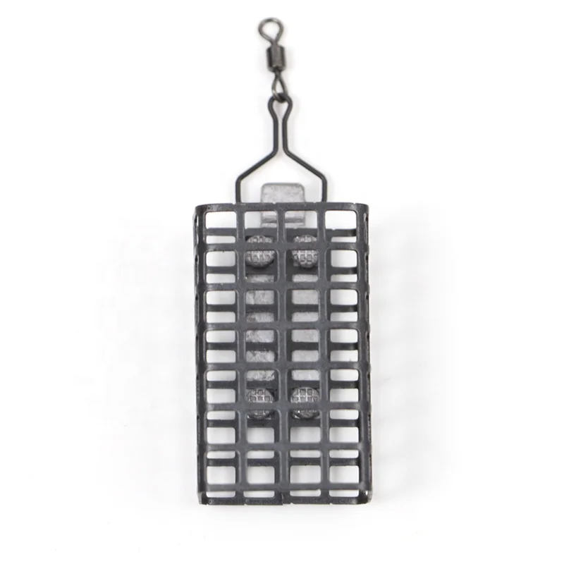 10g/20g/30g/40g/50g/60g Metal Bait Trap Basket Fishing Tackle Feeder Basket Cage Carp Fishing Feeder