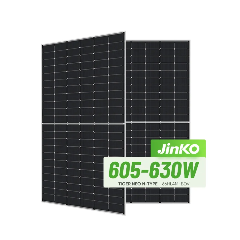 Солнечная панель Jinko Tiger NEO N-type TOPCON 630W 605W 610W 615W 620W 625W Bifacial солнечная