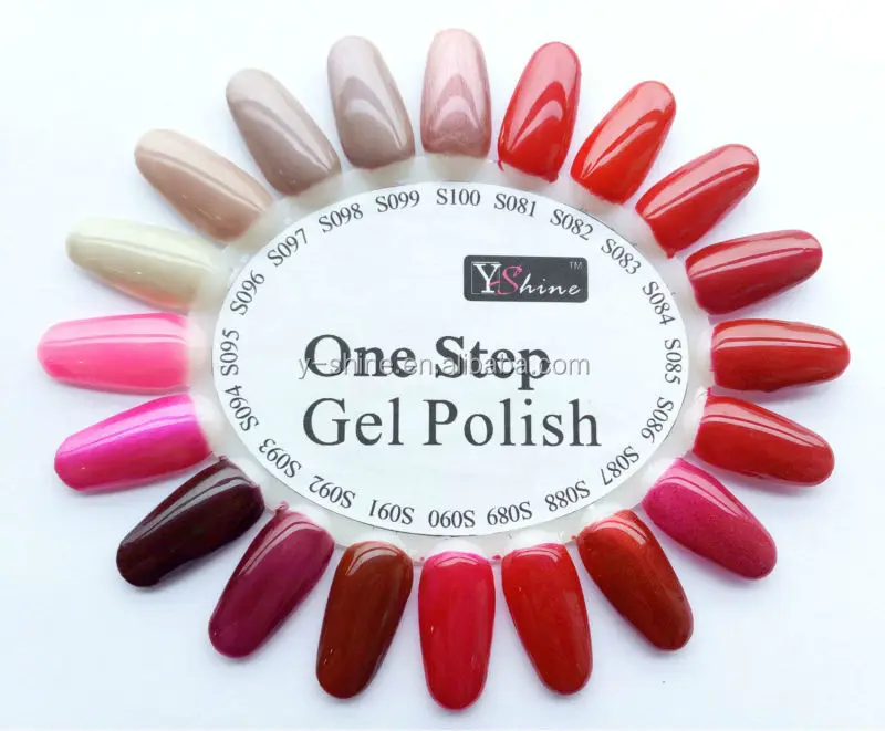 Y-SHINE wholesale oem private label colorful uv led gel varnish semi permanent soak off gel nail polish for nails art salon