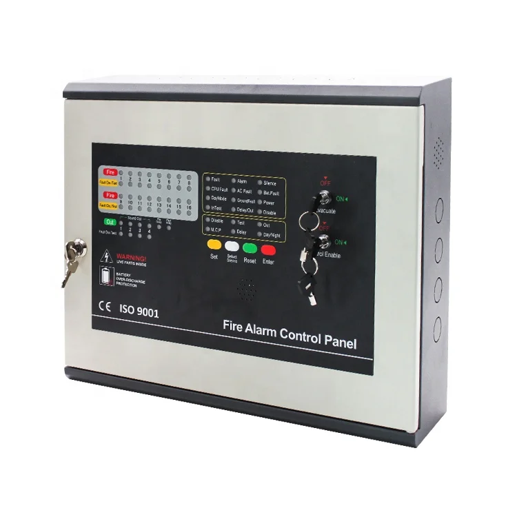 1/2/4/8/16/32 zones conventional fire alarm center control panels fire alarm control panels manufacturer