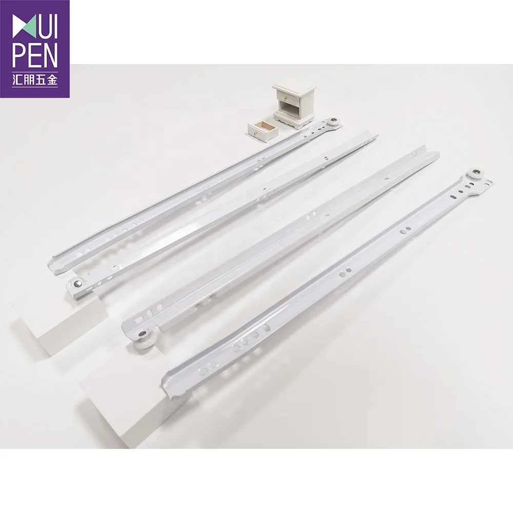 drawer channel furniture slide Factory price good quality epoxy powder coating paint  Drawer slides Runner guides