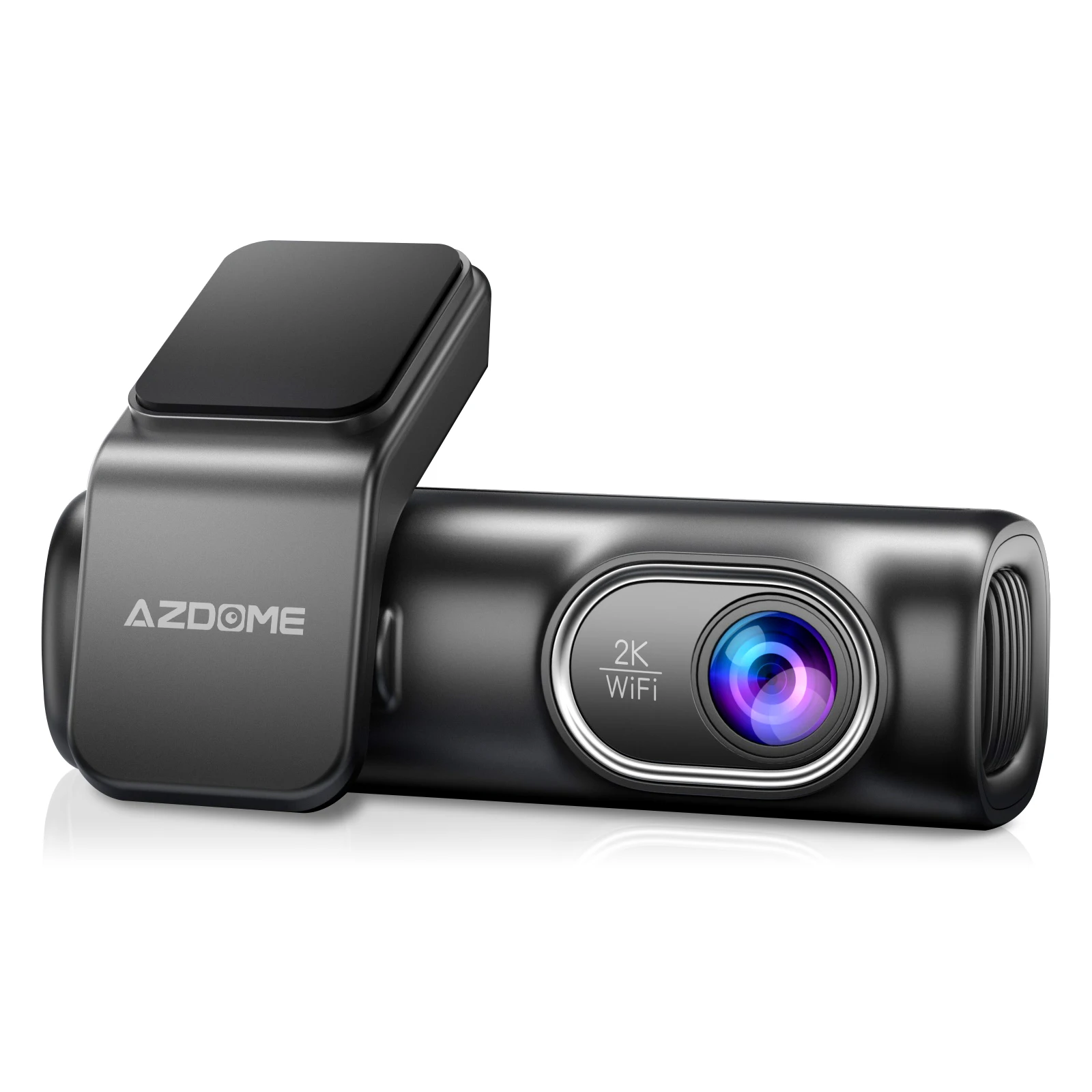 AZDOME M301 2K 2CH dashcam with hidden design GPS wifi super capacitor en voice control.