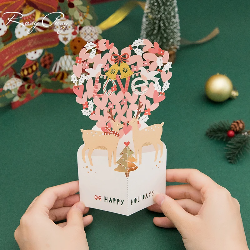
Simple 3D Christmas Cards 