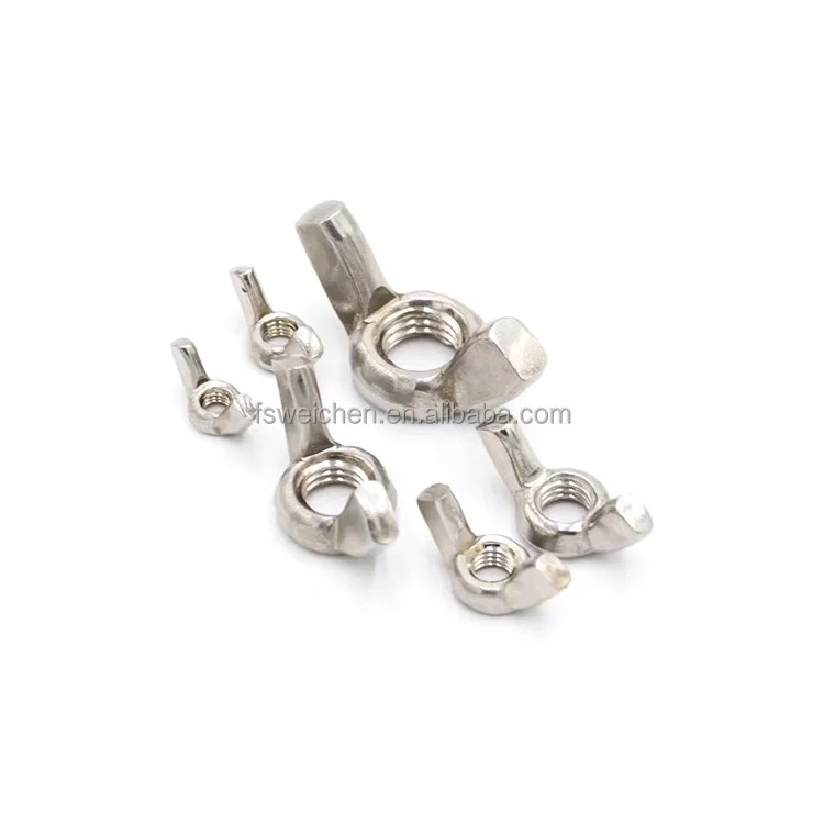 Stainless Steel Fasteners DIN315 Wing Nut Butterfly Nut
