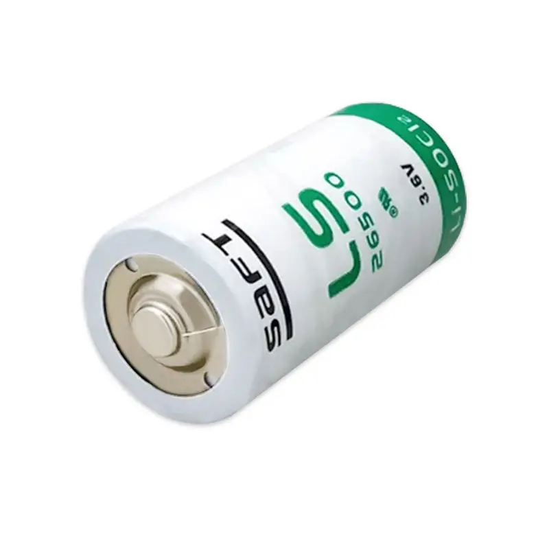 Authentic SAFT LS26500 3.6V C Size 7.7Ah Lithium Primary Li-SOCl2 Batteries for Consumer Electronics