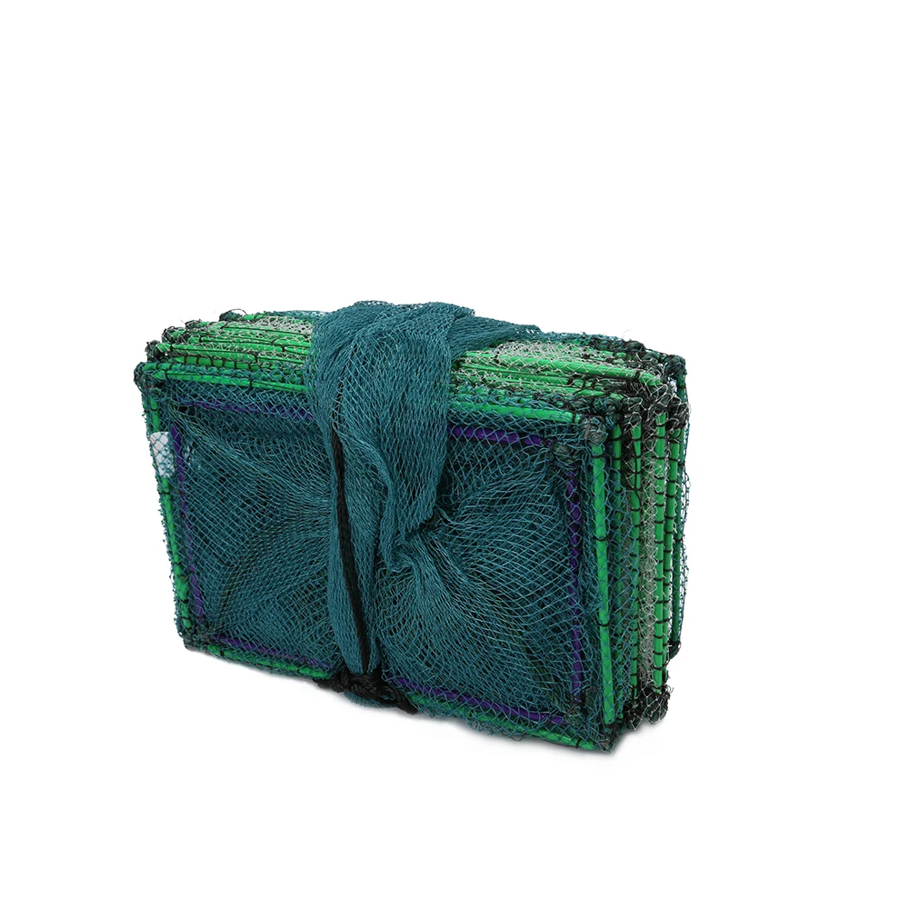 Cheap Mud Culture Farming House Boxes Collapsible Crawfish Steel Wire Frame Crab Traps Fish Trap For Sale Price